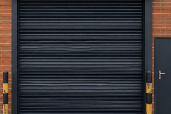 Roller shutter door after colour change in Milton Keynes