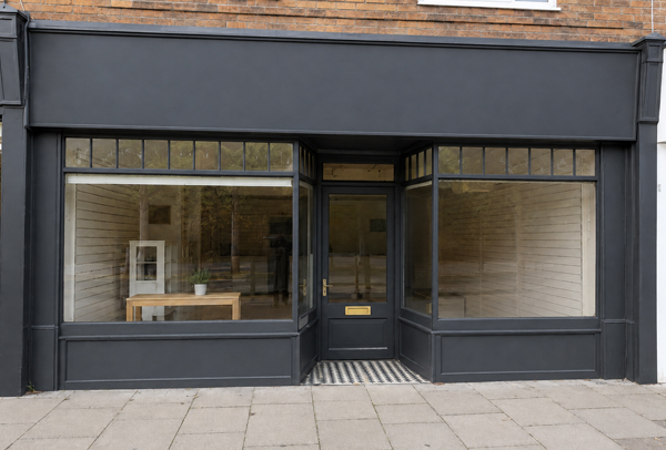Shop front after painting in Milton Keynes