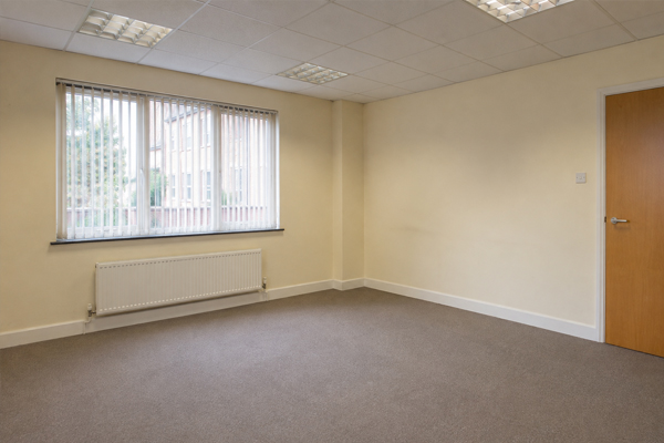 Office before refurbishment painting in Milton Keynes