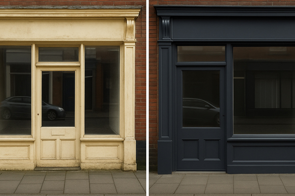 On-site spray painting contractors working in Dorking