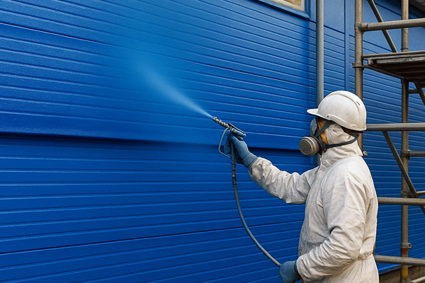 Cladding painting in Prestwick